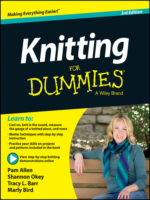 Title details for Knitting For Dummies by Allen - Wait list